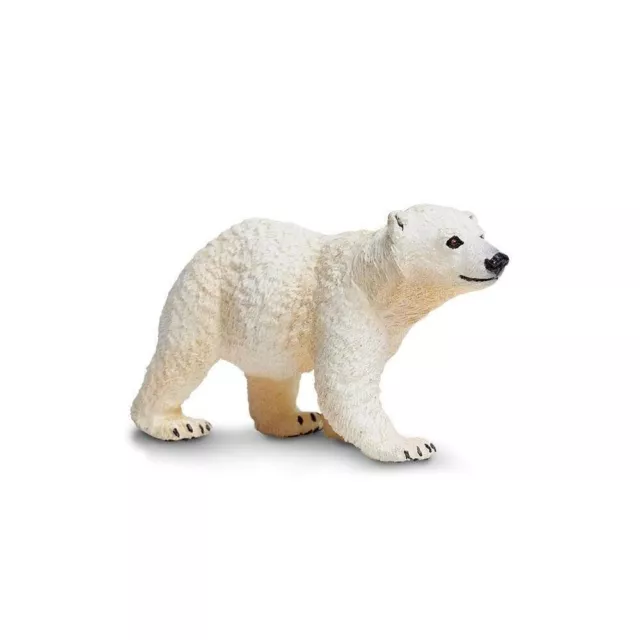 POLAR BEAR CUB Animal Figurine Safari Ltd. toy Sea Life Collection