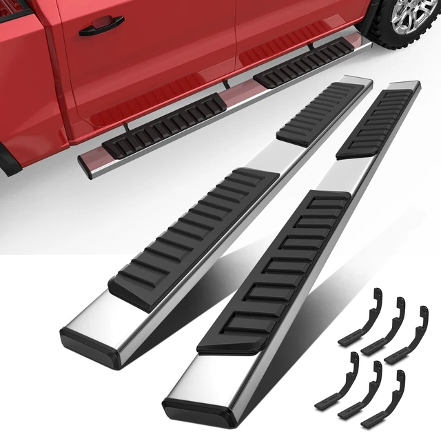 6& SIDE STEPS Running Boards For 20192023 Chevy Silverado GMC Sierra