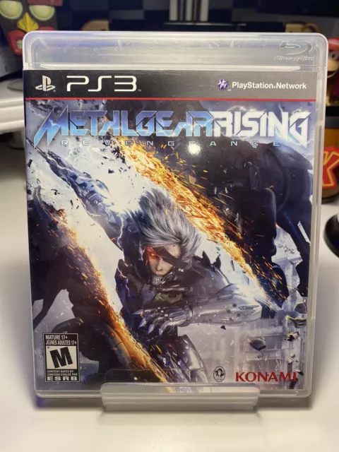 Metal Gear Solid Rising Revengeance (PlayStation 3 PS3) Complete in Box w/Manual