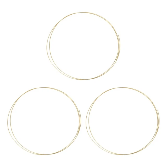 3X3X 8FT Acoustic Guitar 2.2mm Guitar Brass Fret Wire H4Z3
