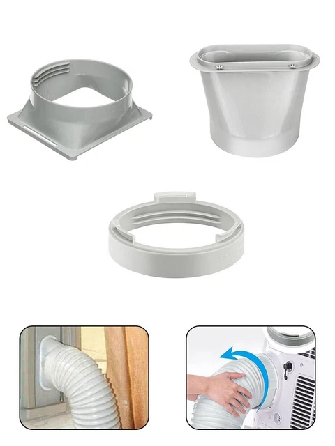 1x Portable Climatiseur Échappement Tuyau Tube Tuyau Conduit Interface Raccord