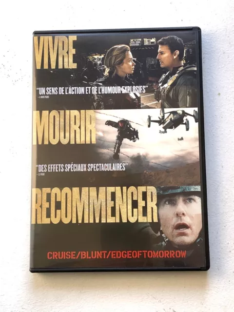 Edge of Tomorrow DVD Vivre Mourir Recommencer 2014 Tom Cruise Emily Blunt