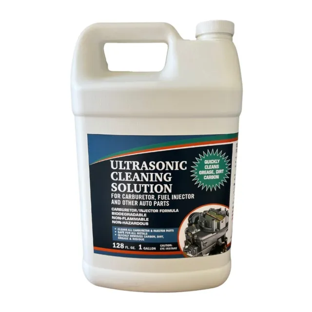 Ultrasonic Cleaner Solution for Carburetors and Engine Parts, Ultrasonic