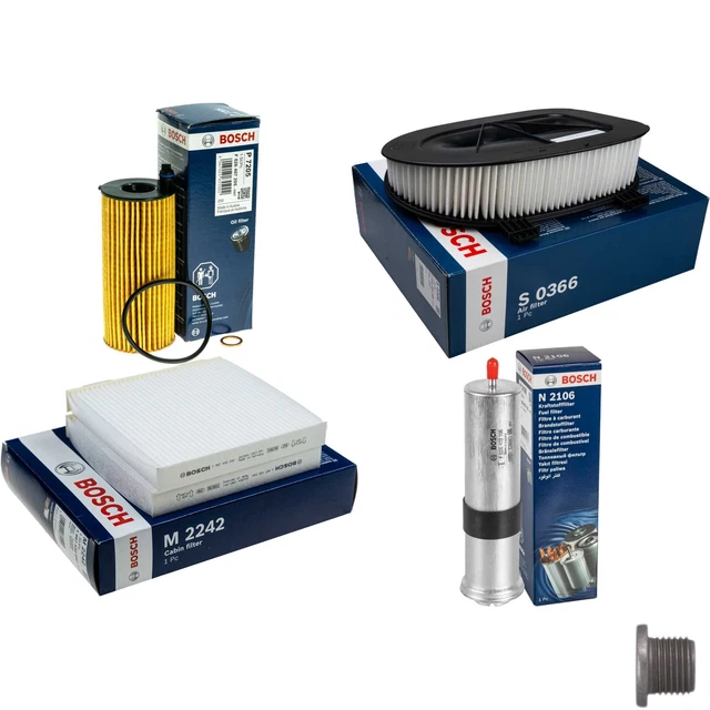 Lot De 2 Filtres + Porte-filtre Pour Aspirateur Bosch Unlimited 6 - Lavables, Compatibles Plusieurs Modèles