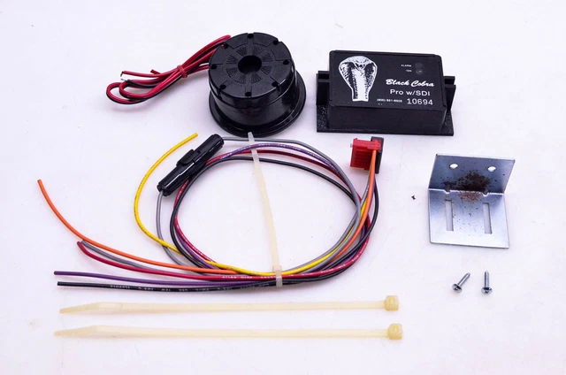 King Cobra 10694 Black Cobra Pro w/ SDI Alarm System Kit NOS