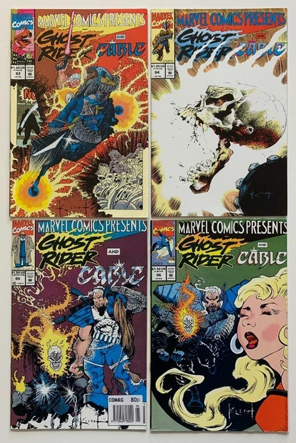 Marvel comics Presents #93, 94, 95 & 96 Flip books (Marvel 1992) VF+ & NM