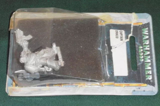 GW Warhammer 40K Limited Edition Ltd Ed Space Marine Captain Draco PR9