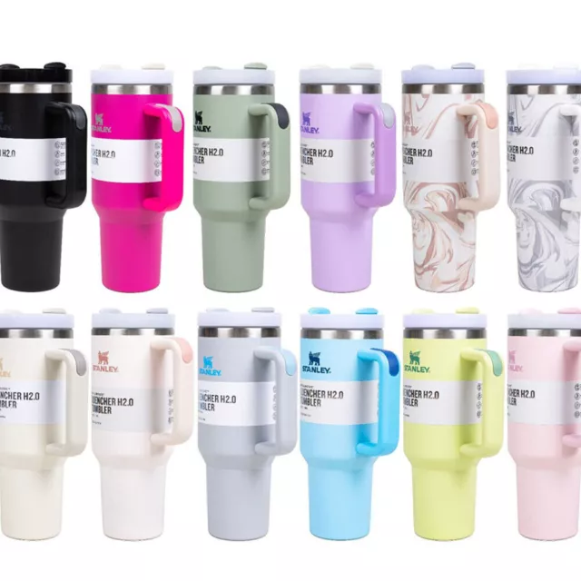 40 oz Tumbler Cup Dupe Straw Lid Insulated Stainless Steel Water Bottle Tumbler✨ 3