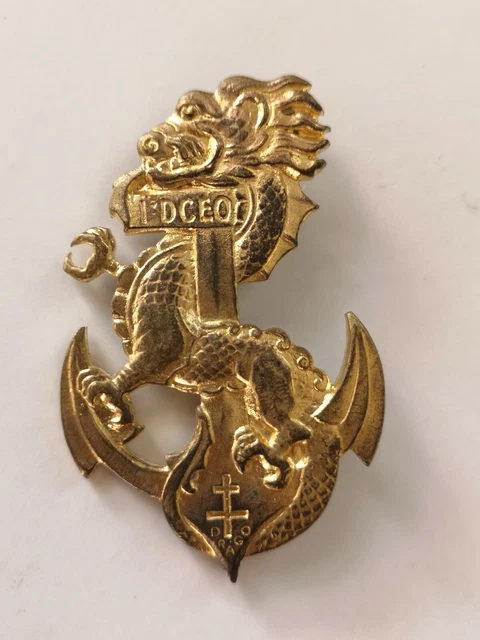 Armée de terre - 1ere Division Coloniale en Extrême Orient - Insigne Drago