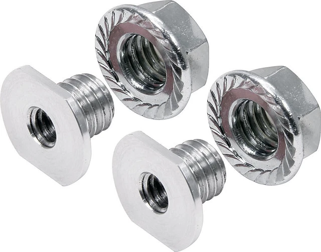 Allstar ALL18548-50 Threaded Nut Insert - 1/4-20 in ID - 3/8 in OD - Natural