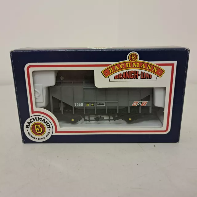 Bachmann Oo Gauge  33-128  35T Bulk Grain Wagon   B.t.r.  Grey