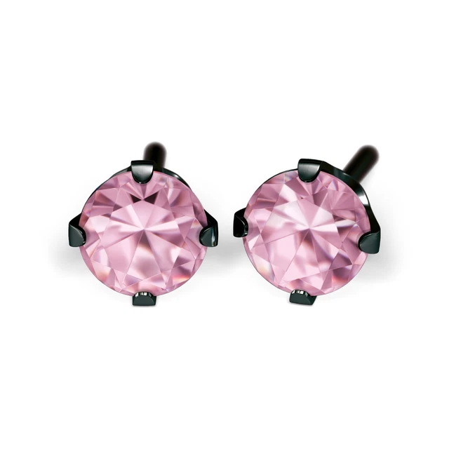 12 Paires De Goujons D'oreille Studex 2 - 2.8 Mm, Acier Chirurgical Antiallergique, Zircon, Neufs Avec étiquettes