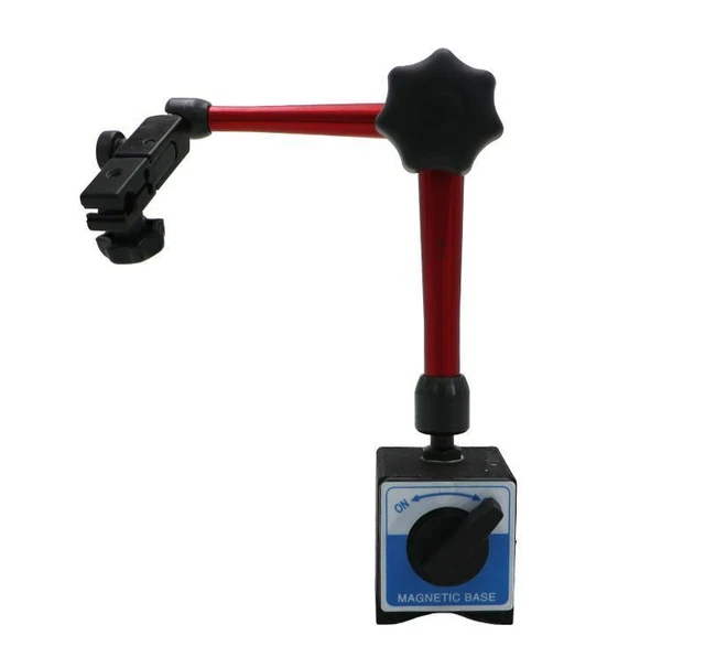 Dial Gauge Indicator Base Flexible Magnetic Vertical Stand Holder Universal