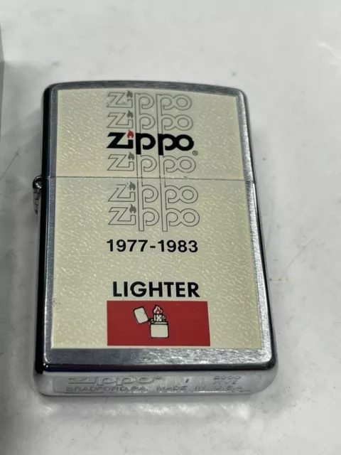 Rare 2000 Zippo Box Top Series 1977-1983 Zippo Lighter