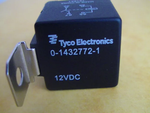 Automotive Relay 12V 40Amp 4 Pin Normally Open - Bracket - Genuine TE/Tyco Part 3
