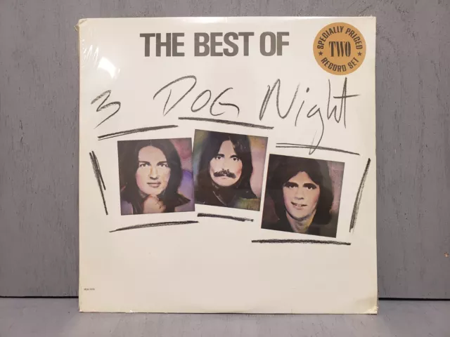 THREE DOG NIGHT The Best Of MCA 1982 Rock 2xLP Sealed VINYL Record NEW OLD STOCK