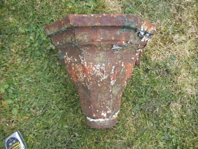 Antique Cast Iron Drain Hopper Planter