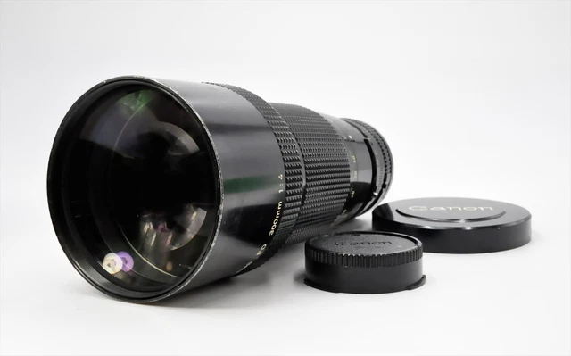 Objectif Télé UPSILON 300mm F:4 énorme Avec étui Japon