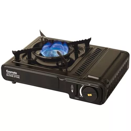 Gasmate Portable BBQ Butane Stove - Single Burner/Double Burner