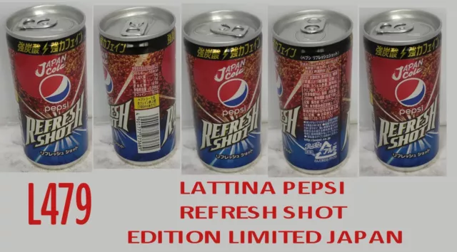 Lattina Pepsi Refresh Edition Limited Japan Piena Nuova  L479