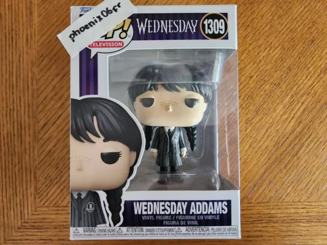 Funko Pop! Wednesday Addams (Netflix Wednesday #1309) Television Ortega In Hand