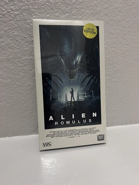 ALIEN ROMULUS VHS 2024 Retro Aliens Sci-Fi In Hand New & Sealed Tape ...