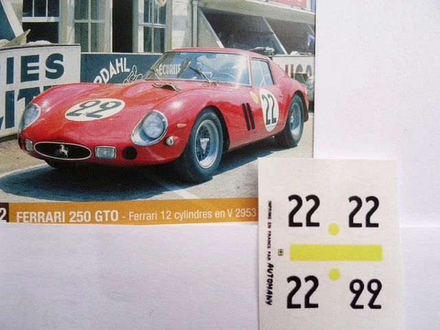 1956 FERRARI 500 TR Le Mans #21 French Blue [ART153] - Cdn
