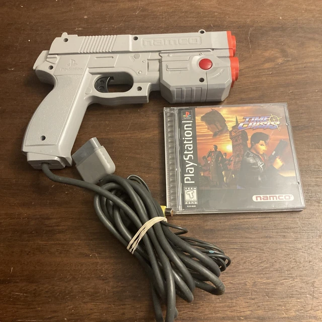 NAMCO GUNCON LIGHT Gun Controller NPC103 Playstation 1 PS1 w/ Time