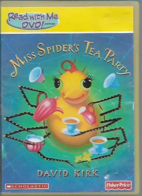 Miss Spider's Tea Party Fisher Price Scholastic Read with Me DVD
