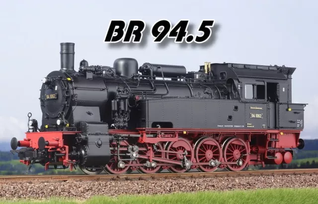 MBW Échelle 0 Locomotive à Vapeur Br 94 881 Métal Son Numérique 1:45 État Neuf