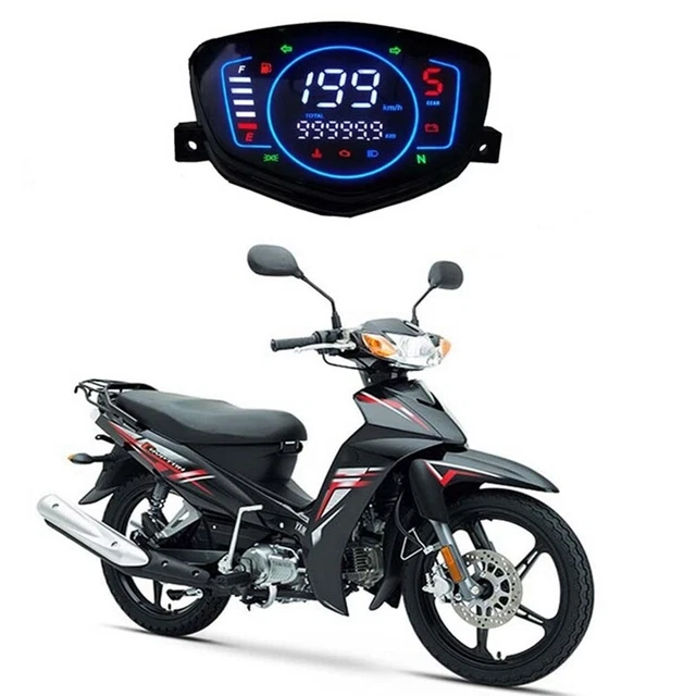 Per L135 LYMC8 LYM110 tachimetro moto LED tachimetro contachilometri in