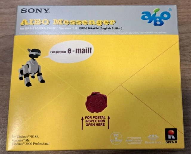 AIBO Messenger Version 1.0 ERF-210AW04 未開封・未使用 ERS-210/220 