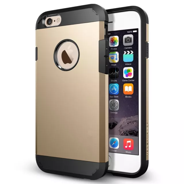 Premium Armor Case for iPhone 6S 6 Slim Back Cover