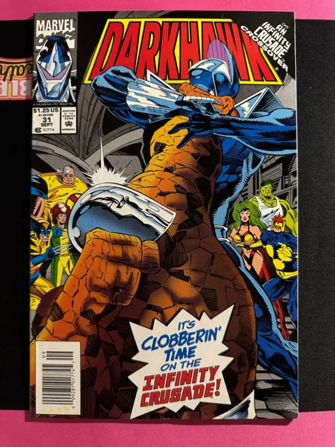Darkhawk #31 (Newsstand) 1993 Marvel | Infinity Crusade -