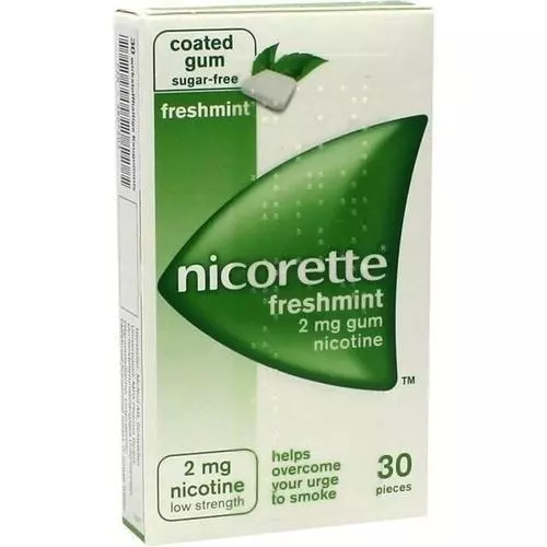 NICORETTE 2 mg freshmint Kaugummi 30 St PZN 3827303