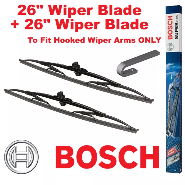 Bosch Super Plus Front Wiper Blades 26"  SP26  and 26" SP26 Pair Windscreen