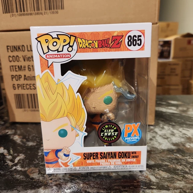 FUNKO POP! DRAGON Ball Z Super Saiyan Goku with Energy PX Exclusive ...