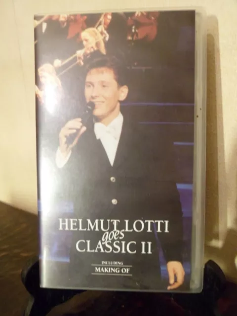 K7 - VHS - HELMUT LOTTI GOES CLASSIC 2 - 1996 - Boitier