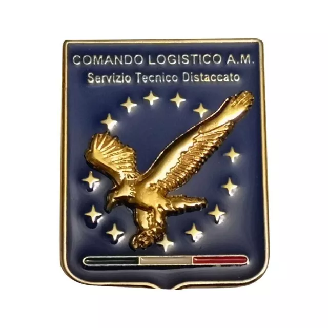 Emaillierter Metallstift des Air Force Logistics Command