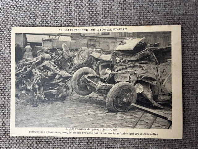 La Catastrohe de Lyon Saint-Jean à Lyon - Cartorum