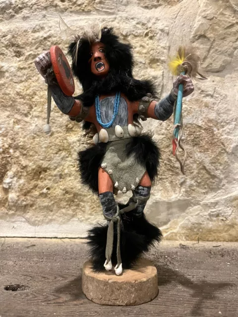Navajo Buffalo Warrior Kachina