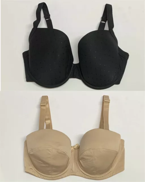 DUNNES 34D PADDED Bras Underwired Supportive Comfortable Soft Bra RE39:01  -02 £8.99 - PicClick UK