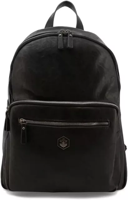 Lumberjack Borsa Borse Zaino Zaini Zainetto Lk-5546 Nero Doppia Tasca Esterna