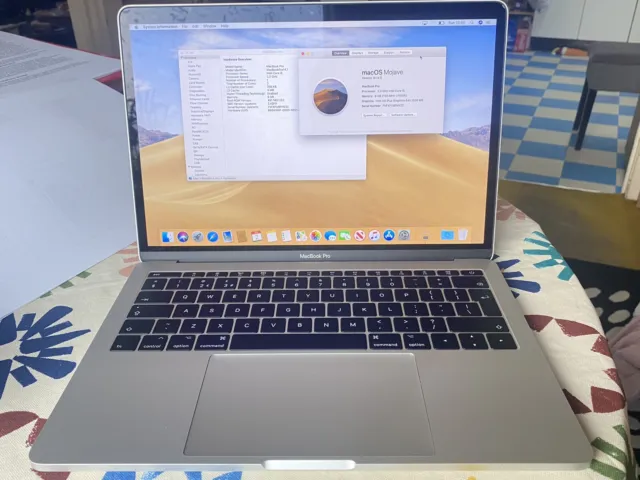 Apple MacBook Pro Retina 13.3” A1708, 2.3GHz Core i5, 256GB, 8GB, IRIS PLUS 2017