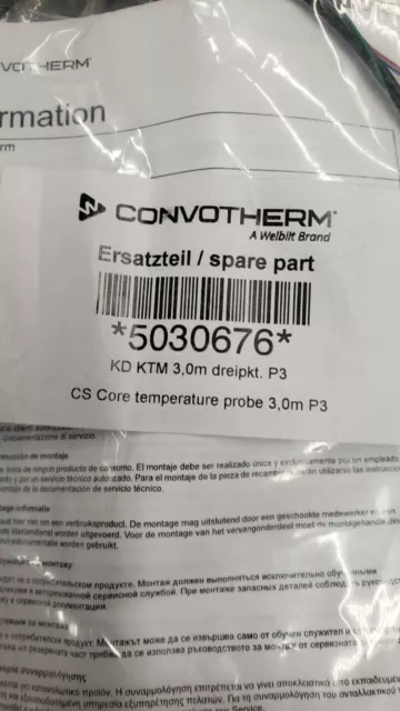 Cleveland 5030676 Core Temperature Probe For P3 - Free Shipping + Genuine OEM