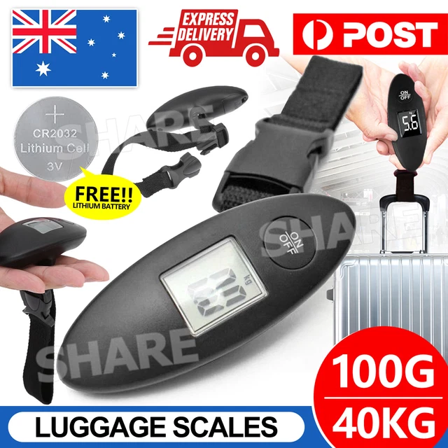 Digital Travel Scales for Suitcase Luggage 40KG Weight Hanging Scales Portable