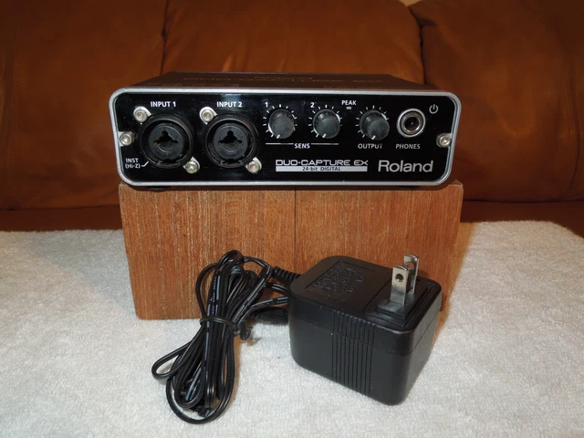 Roland UA-22 Duo-Capture EX Audio MIDI Interface 24 Bit Digital