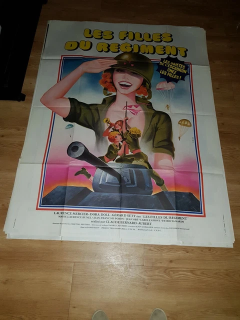 Affiche De Cinéma Originale - UN MATIN ROUGE - Année 1982 - 120 X 160 Cm