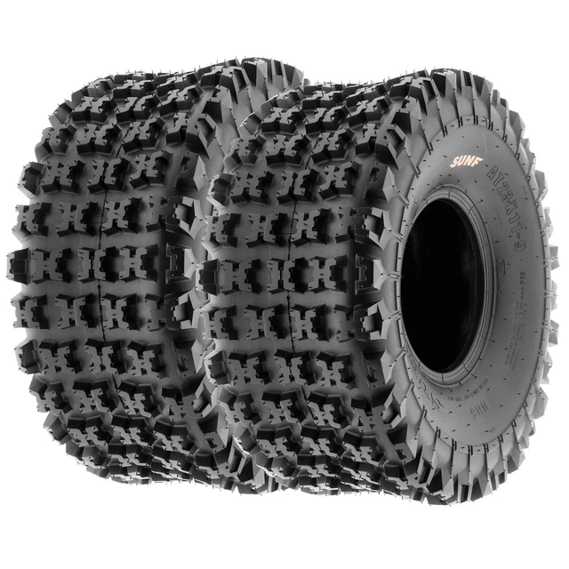 Set of 2 SunF 22x10-9 22x10x9 Sport ATV UTV Knobby Tires 6 PR All Terrain A027 Set of 2 SunF 22x10-9 22x10x9 Sport ATV UTV Knobby Tires 6 PR All Terrain A027