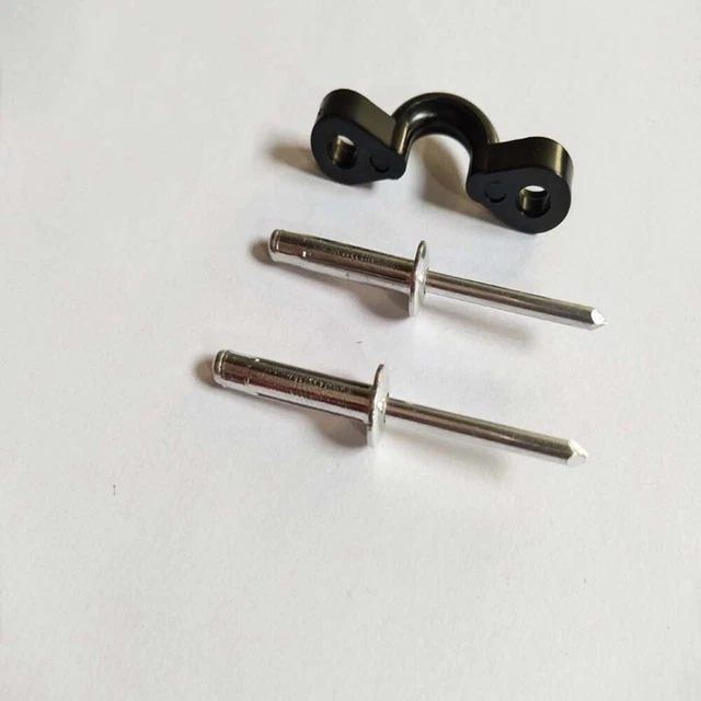 4 piezas cubierta de nailon fácil de instalar C Buckle Pad Eye Rigging Kit apagado